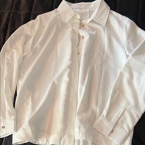 Elegant White Women's Blouse